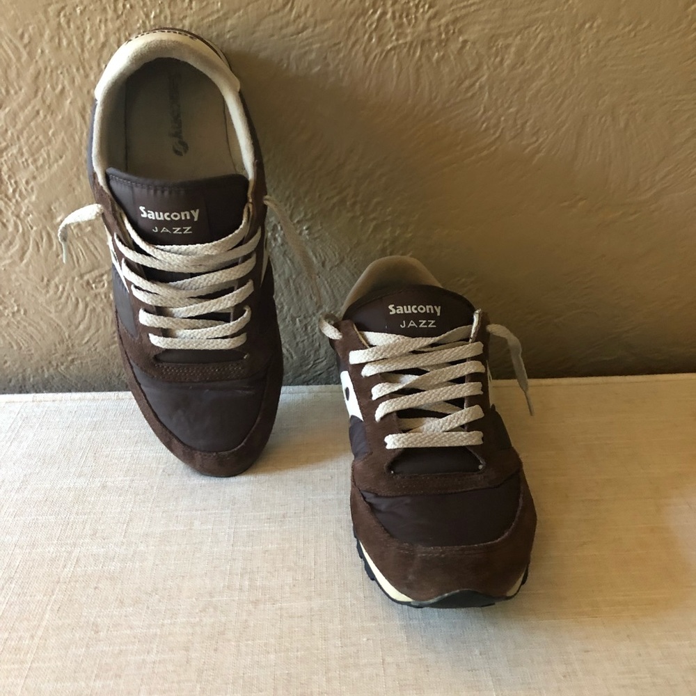 Saucony jazz brown shoes